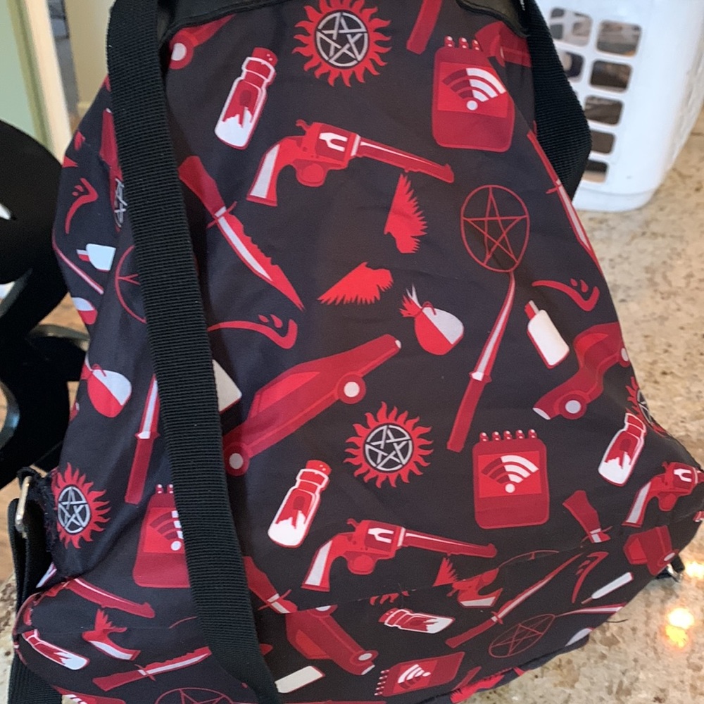 Supernatural Autographed Backpack - image 5